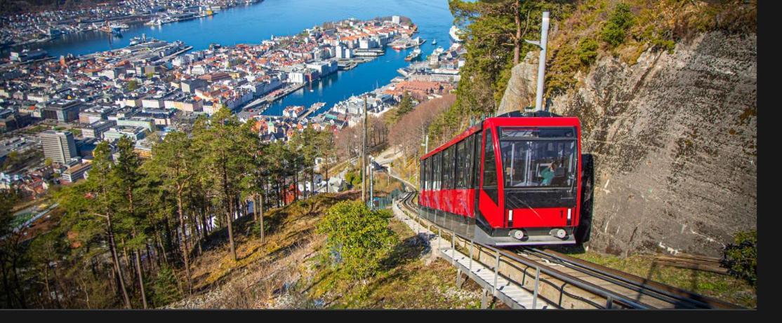 Sentrumsnaer Leilighet Med 3 Soverom. Bergen Extérieur photo